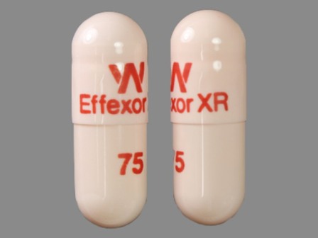 W EffexorXR 75: (60505-3779) 24 Hr Effexor 75 mg Extended Release Capsule by Rebel Distributors Corp