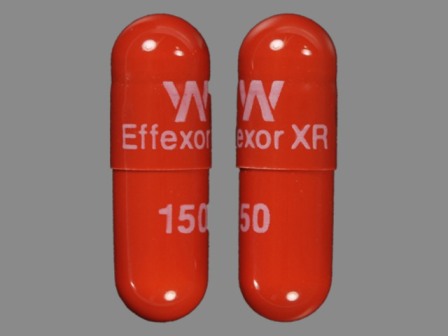 W EffexorXR 150: (60505-3780) 24 Hr Effexor 150 mg Extended Release Capsule by Rebel Distributors Corp