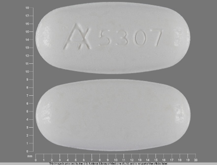 Ax 5307: (60505-5307) Acycycloguanosine 800 mg Oral Tablet by Apotex Corp.
