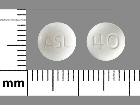 ASL 40: (60631-040) Edarbi 40 mg Oral Tablet by Arbor Pharmaceuticals Ireland Limited