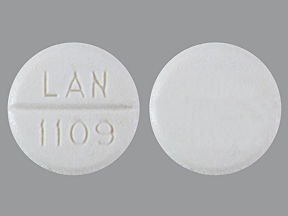 LAN 1109: (60687-158) Inh 300 mg Oral Tablet by Lannett Company, Inc.