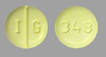IG 348: (60687-313) Nadolol 40 mg Oral Tablet by Remedyrepack Inc.