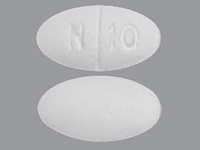 N 10: (60687-368) Benztropine Mesylate 1 mg Oral Tablet by Remedyrepack Inc.