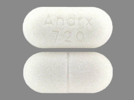 Andrx 720: (62037-720) Potassium Chloride 1500 mg Extended Release Tablet by Watson Pharma, Inc.