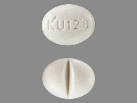KU 128 : (62175-128) Isosorbide Mononitrate 30 mg 24 Hr Extended Release Tablet by Kremers Urban Pharmaceuticals Inc.