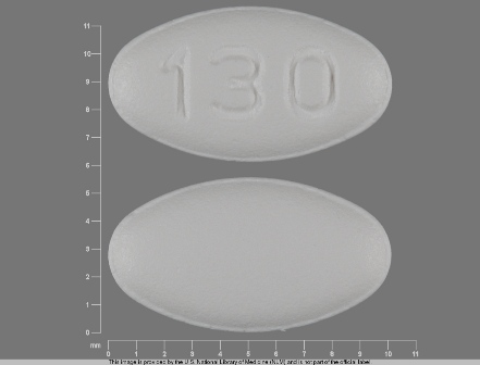 130: (62756-130) Ondansetron 4 mg (Ondansetron Hydrochloride Dihydrate 5 mg) Oral Tablet by Rebel Distributors Corp