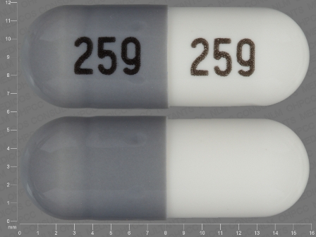 259 259: (62756-259) Zonisamide 50 mg Oral Capsule by Rebel Distributors Corp