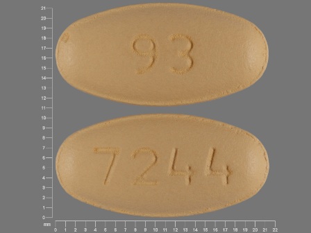 93 7244: (63629-1284) Clarithromycin 500 mg 24 Hr Extended Release Tablet by Bryant Ranch Prepack
