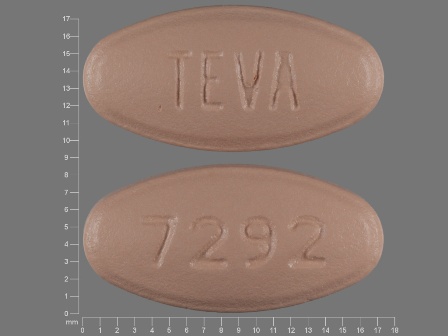 TEVA 7292: (63629-4526) Levofloxacin 500 mg Oral Tablet by Bryant Ranch Prepack