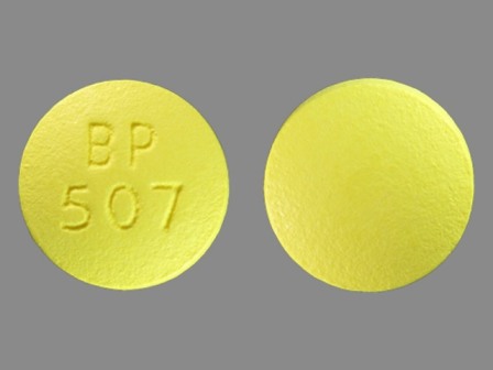 BP 507: (64376-507) Salsalate 500 mg Oral Tablet by Boca Pharmacal, Inc.