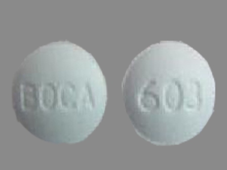 Methscopolamine BOCA;603
