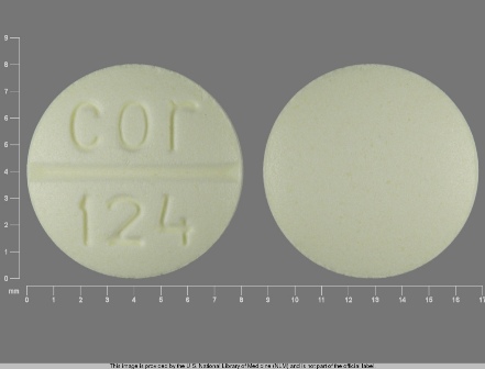 cor 124: (64720-124) Glyburide 2.5 mg Oral Tablet by Rebel Distributors Corp