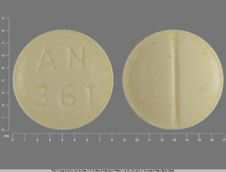 AN 361: (65162-361) Folic Acid 1 mg Oral Tablet by Ncs Healthcare of Ky, Inc Dba Vangard Labs