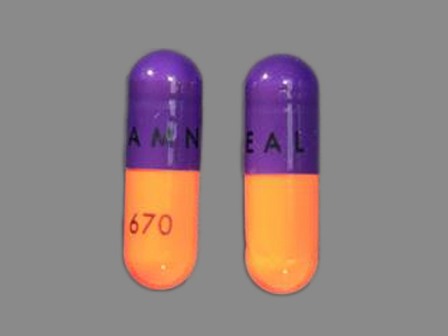 Amneal 670: (65162-670) Acebutolol Hydrochloride 400 mg Oral Capsule by Amneal Pharmaceuticals, LLC