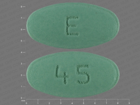 E 45: (65862-201) Losartan Potassium 25 mg Oral Tablet, Film Coated by A-s Medication Solutions