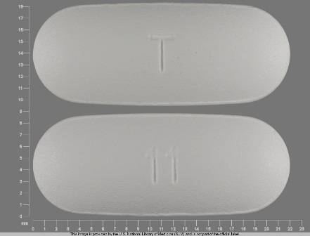 11 T: (65862-538) Levofloxacin 750 mg Oral Tablet by Aurobindo Pharma Limited