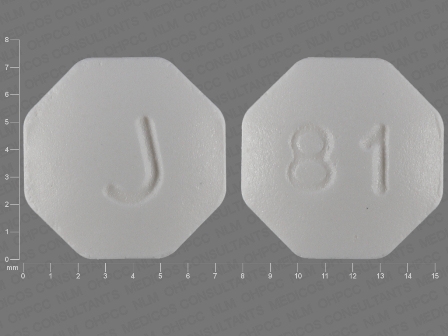 J 81: (65862-927) Finasteride 1 mg Oral Tablet, Film Coated by Nucare Pharmaceuticals, Inc.