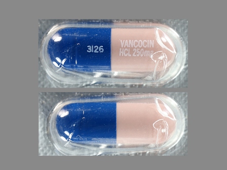 Vancomycin 3126;VANCOCIN;HCL;250;MG