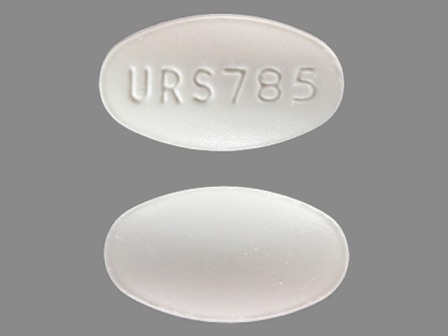 URS785: (66993-405) Ursodiol 250 mg Oral Tablet by Prasco Laboratories