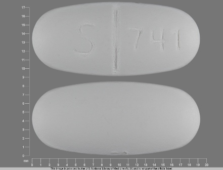 S 741: (67253-741) Gemfibrozil 600 mg Oral Tablet by Dava Pharmaceuticals, Inc.