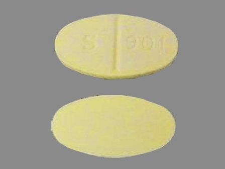 S901: (67253-901) Alprazolam .5 mg/1 Oral Tablet by Aidarex Pharmaceuticals LLC