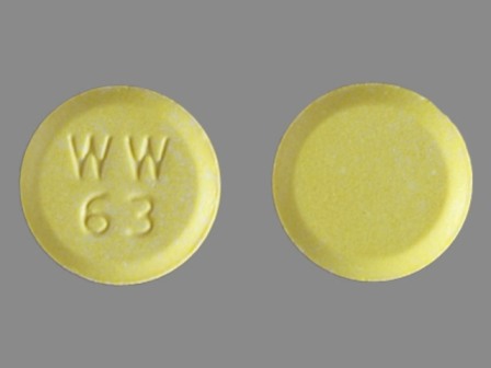 WW 63: (67544-276) Hctz 12.5 mg / Lisinopril 20 mg Oral Tablet by Aphena Pharma Solutions - Tennessee, LLC