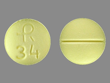 R 34: (67544-289) Clonazepam 1 mg Oral Tablet by Aphena Pharma Solutions - Tennessee, LLC