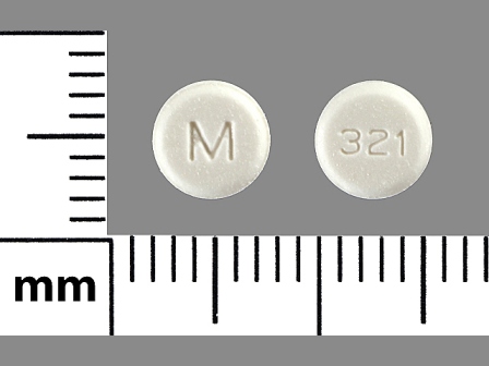 M 321: (67544-870) Lorazepam .5 mg Oral Tablet by Aphena Pharma Solutions - Tennessee, LLC
