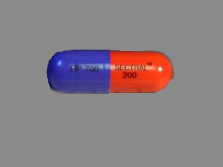 RP 700 Sectral 200: (67857-700) Sectral 200 mg Oral Capsule by Promius Pharma, LLC