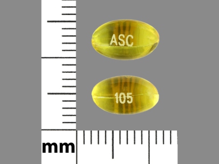 ASC 105: (67877-105) Benzonatate 100 mg Oral Capsule by Ascend Laboratories LLC