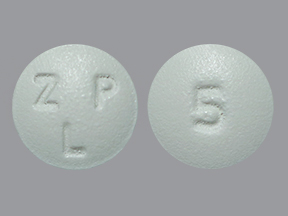 ZLP 5: (68084-189) Zolpidem Tartrate 5 mg Oral Tablet by Sandoz Inc