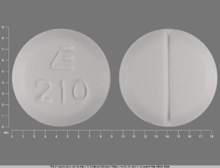 E 210: (68084-276) Methimazole 10 mg Oral Tablet by American Health Packaging