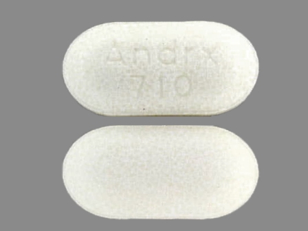 Andrx 710: (68084-632) Potassium Chloride 750 mg Extended Release Tablet by American Health Packaging