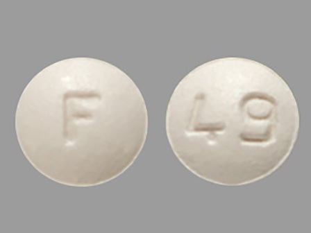 F 49: (68084-729) Galantamine 4 mg (As Galantamine Hydrobromide 5.126 mg) Oral Tablet by Aurobindo Pharma Limited