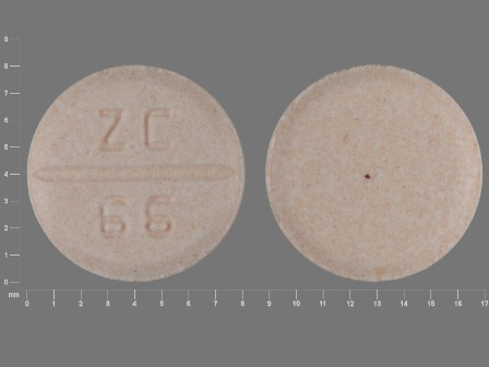 ZC 66: (68084-900) Venlafaxine 50 mg (As Venlafaxine Hydrochloride 56.6 mg) Oral Tablet by Remedyrepack Inc.