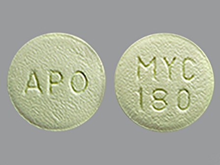 Mycophenolate MYC;180;APO