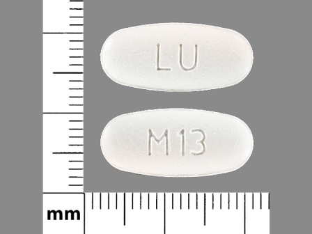 LU M13: (68180-412) Irbesartan 300 mg Oral Tablet by Lupin Pharmaceuticals, Inc.