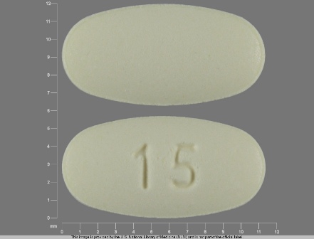 15: (68180-502) Meloxicam 15 mg Oral Tablet by Remedyrepack Inc.