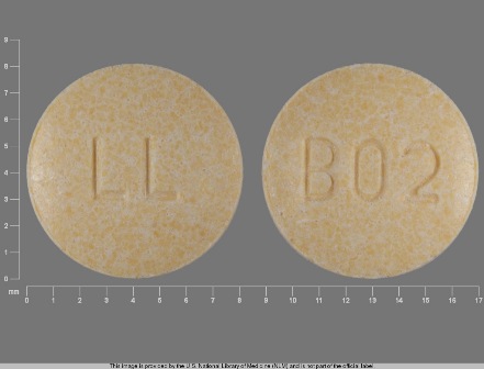 LL B02: (68180-519) Lisinopril and Hydrochlorothiazide Oral Tablet by Nucare Pharmaceuticals, Inc.