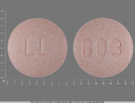 LL B03: (68180-520) Lisinopril and Hydrochlorothiazide Oral Tablet by Aidarex Pharmaceuticals LLC