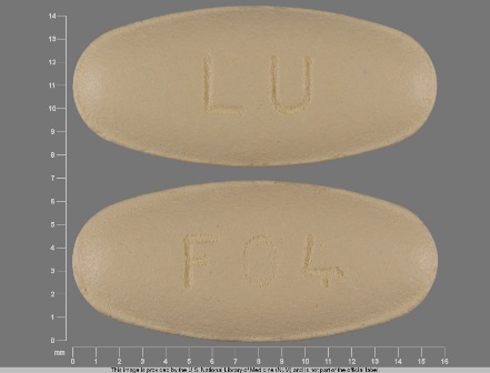 LU F04: (68180-559) Quinapril (As Quinapril Hydrochloride) 40 mg Oral Tablet by Lake Erie Medical Dba Quality Care Products LLC