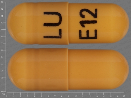 LU E12: (68180-756) Amlodipine (As Amlodipine Besylate) 5 mg / Benazepril Hydrochloride 10 mg Oral Capsule by Physicians Total Care, Inc.