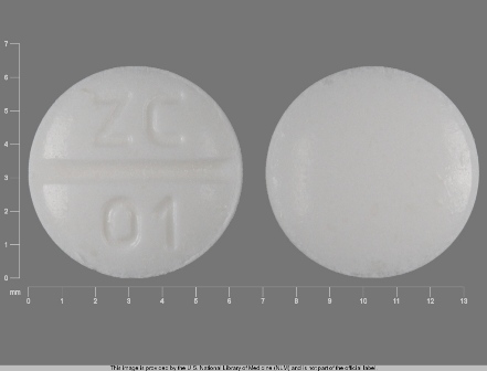 ZC 01: (68382-040) Promethazine Hydrochloride 12.5 mg Oral Tablet by Zydus Pharmaceuticals (Usa) Inc.