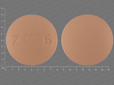ZC 76: (68382-115) Risperidone 2 mg Oral Tablet by Zydus Pharmaceuticals (Usa) Inc.