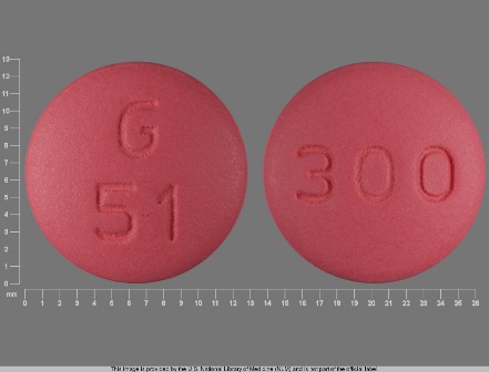 G51 300: (68462-249) Ranitidine 300 mg (Ranitidine Hydrochloride 336 mg) Oral Tablet by Glenmark Generics Inc., USA