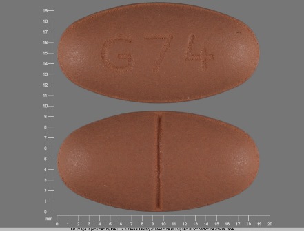 G74: (68462-260) Verapamil Hydrochloride 240 mg Extended Release Tablet by Glenmark Generics Inc., USA