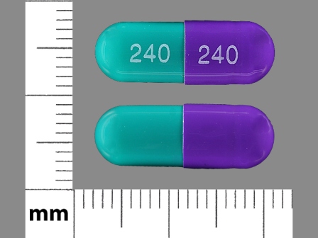Tiazac 240: (68682-369) Diltiazem Hydrochloride 240 mg Oral Capsule, Extended Release by Oceanside Pharmaceuticals