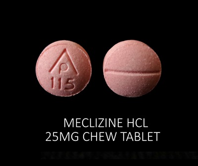 AP 115: (68788-6451) Meclizine Hcl 25 mg 25 mg Oral Tablet by Preferred Pharmaceuticals Inc.