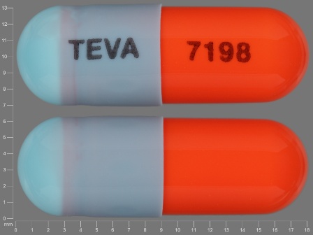 TEVA 7198: (70518-1987) Fluoxetine 40 mg Oral Capsule by Remedyrepack Inc.