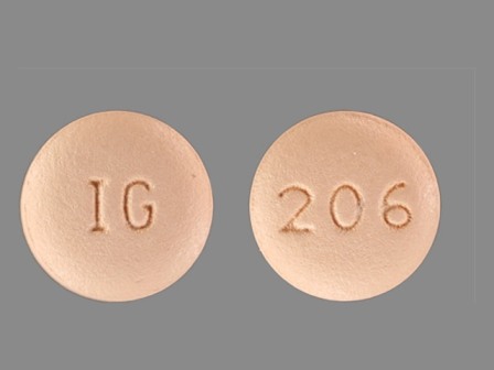IG 206: (76282-206) Citalopram 10 mg (As Citalopram Hydrobromide 12.49 mg) Oral Tablet by Exelan Pharmaceuticals Inc.